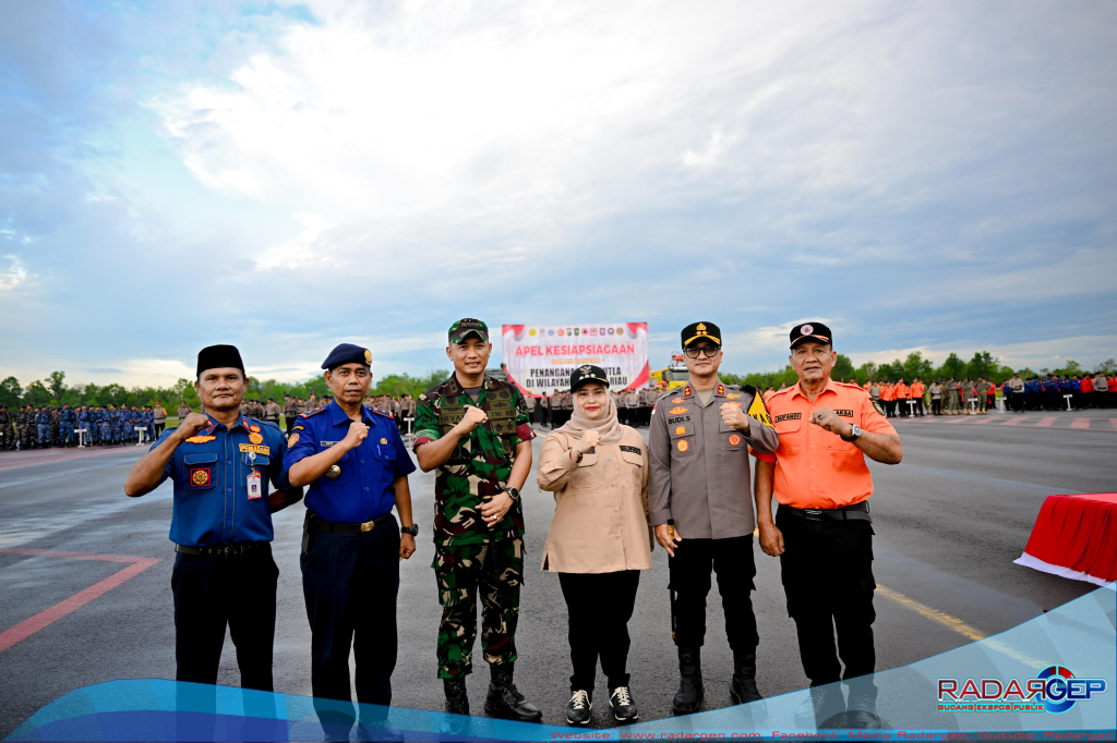 Bupati Bengkalis Kasmarni Ikuti Apel Siaga Karhutla Tahun 2025